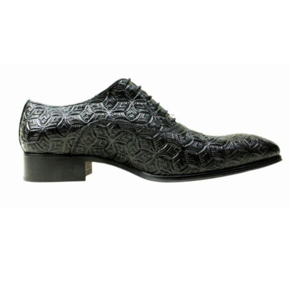 Eric Black Oxford Mens Dress Shoes main image 6